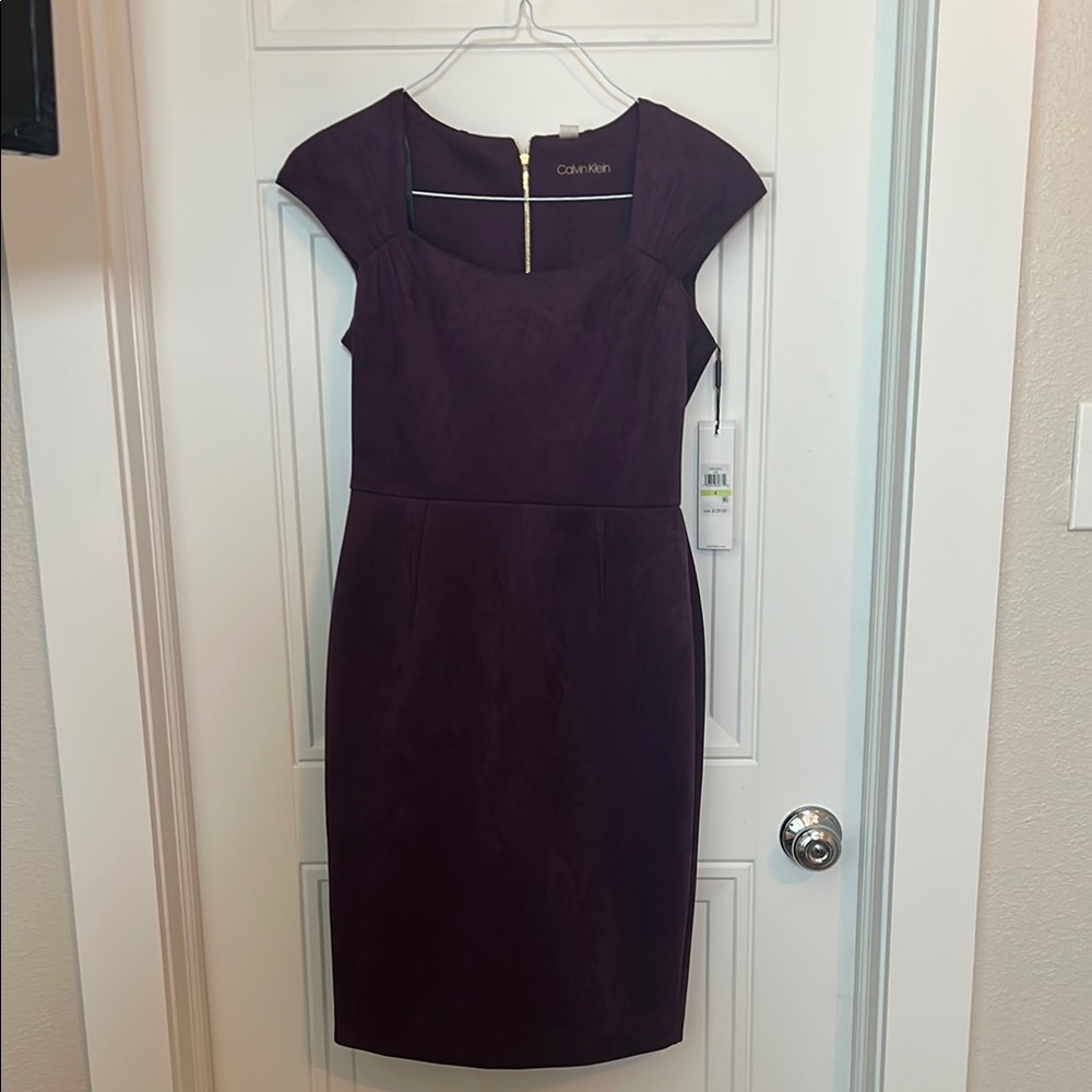 Calvin Klein Purple Women's Dress